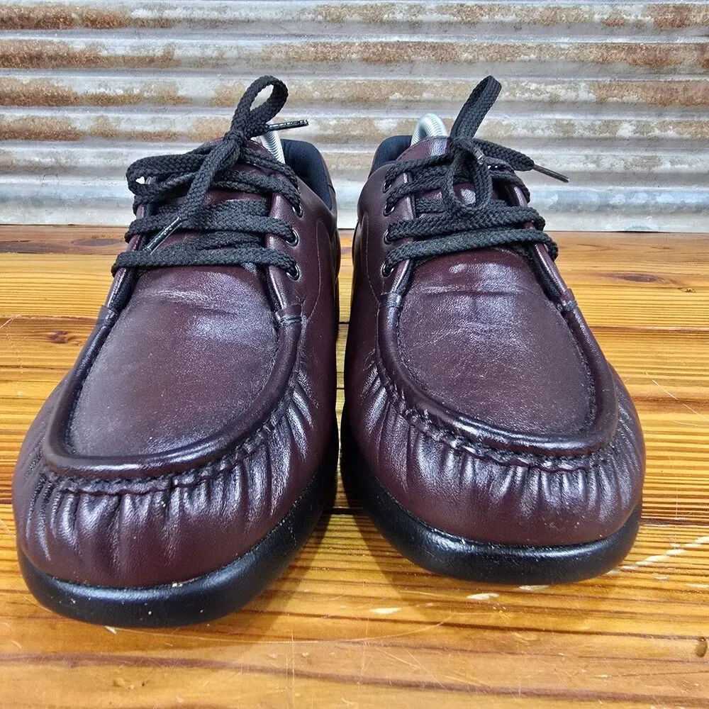 SAS Women's Take Time Lace Up Loafer Comfort Shoes 10.5W Pristine!